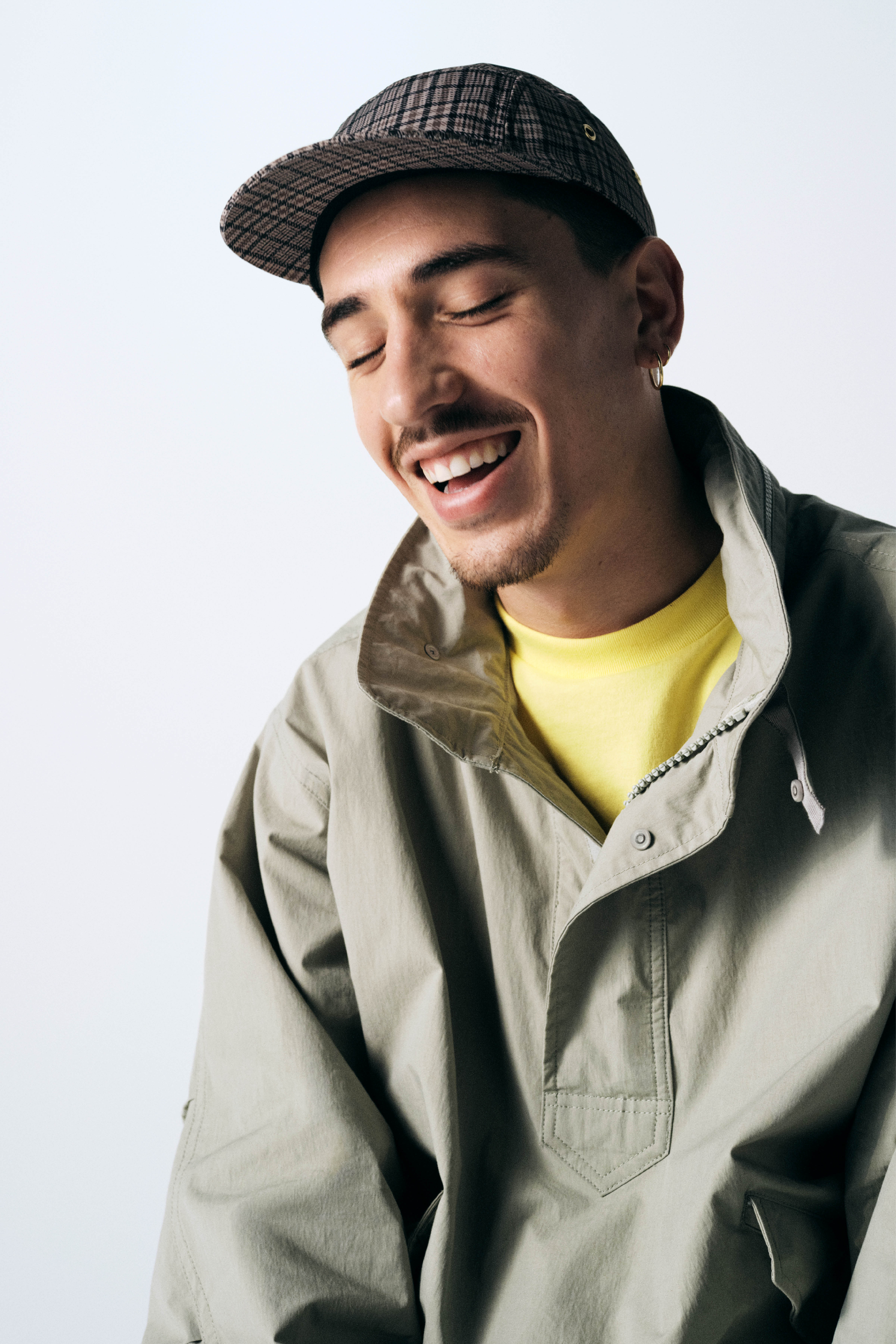 h&m anorak with hood