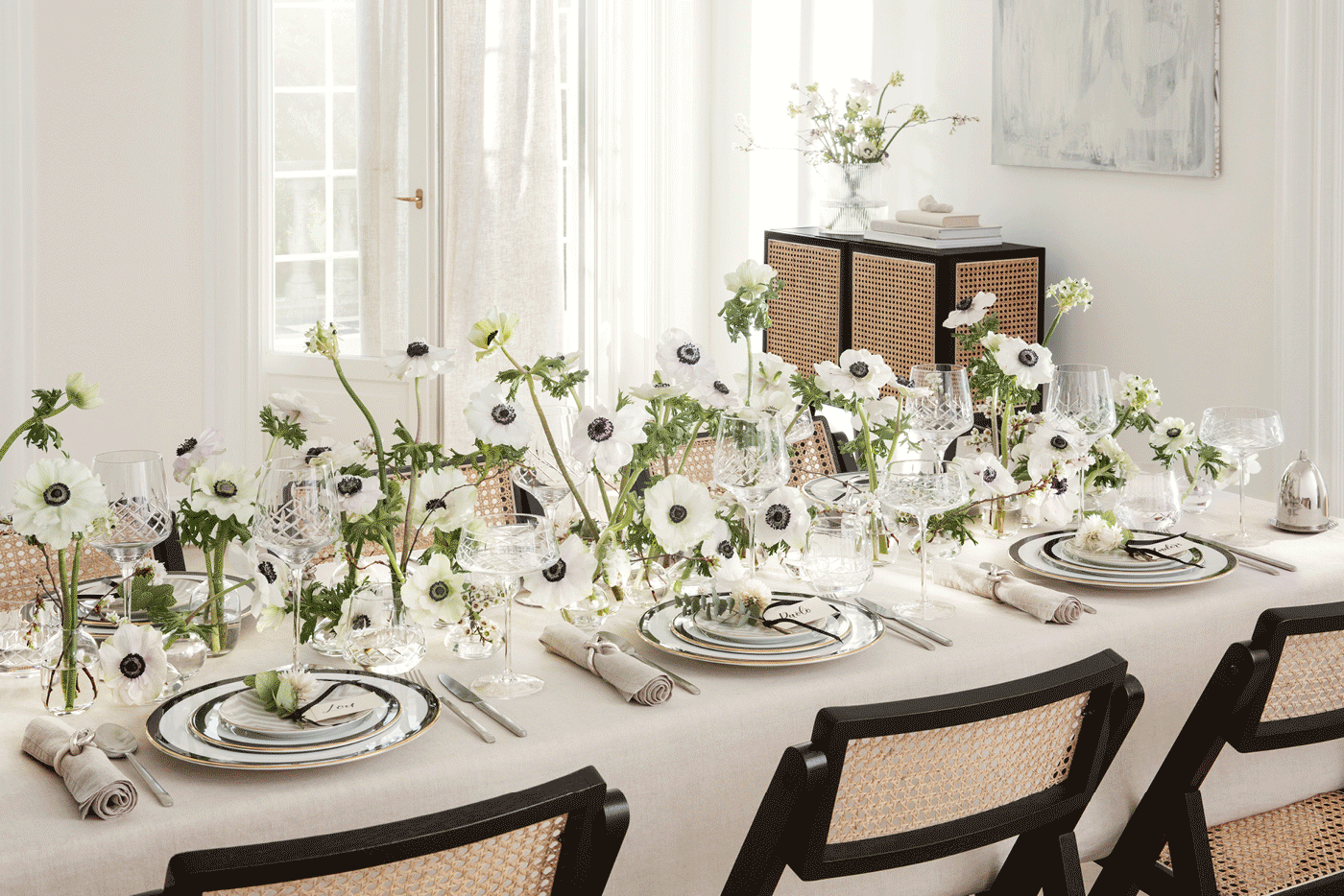 Aranjamente pentru mese festive Veselă și decorațiuni H&M HOME