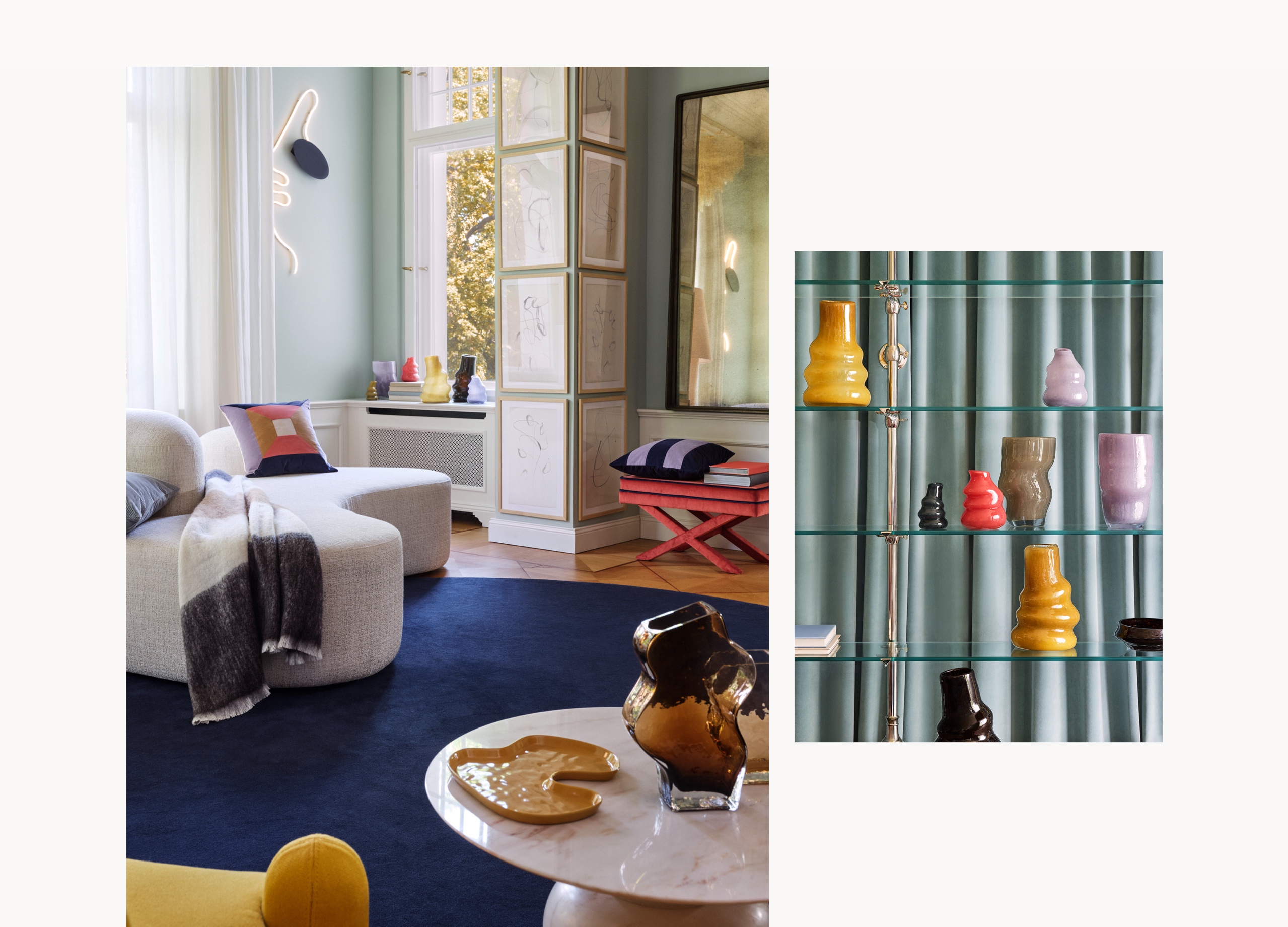 Bold and colourful design Vases H&M HOME